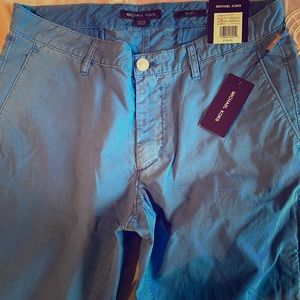 Blue Michael Kors khaki pants
